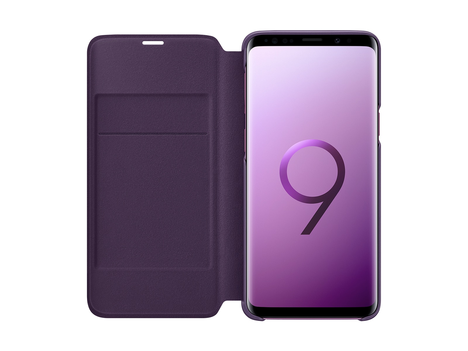 samsung led wallet cover for galaxy s9